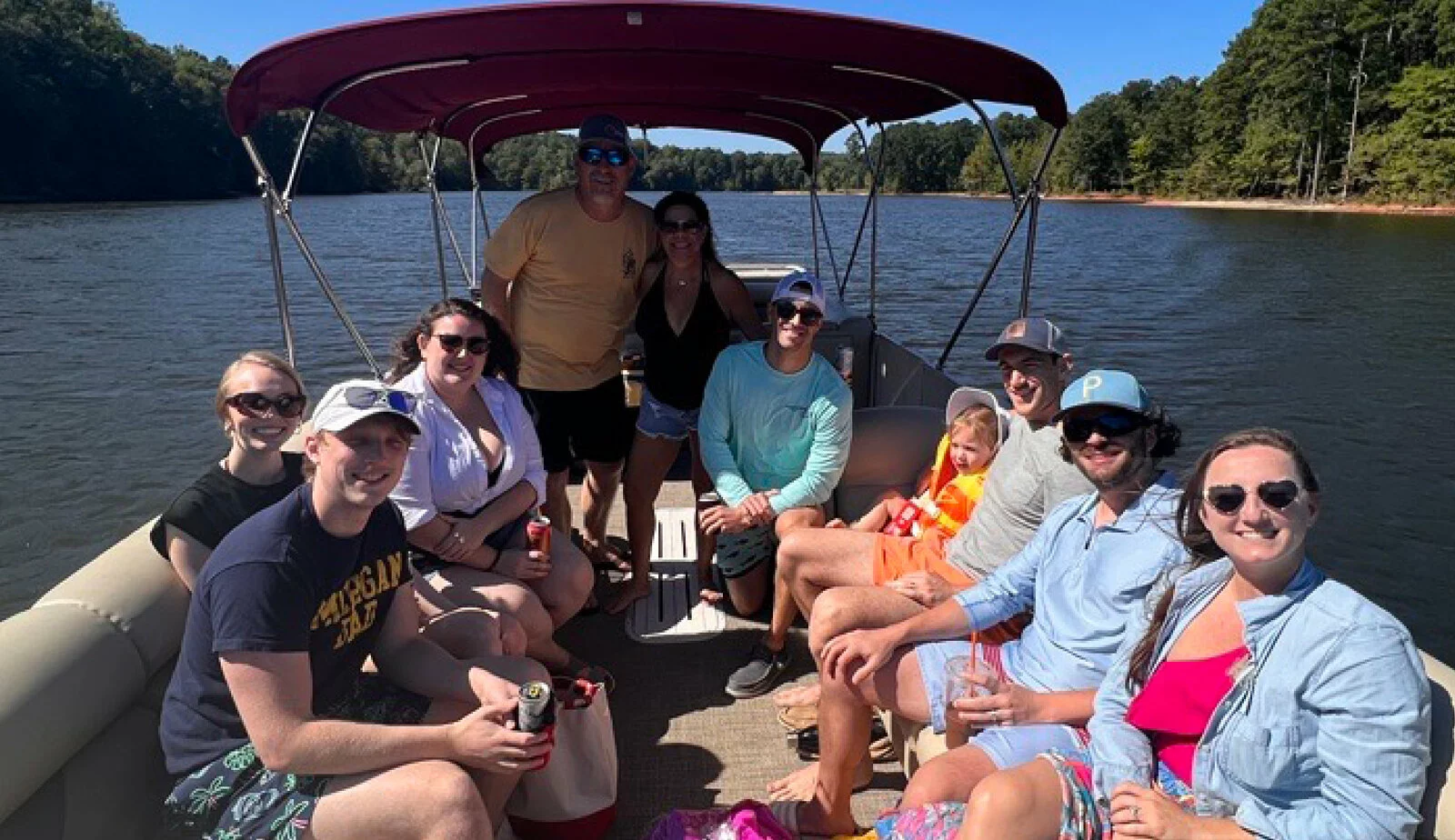 Our team in Raleigh sailed through summer, enjoying a pontoon adventure and team bonding 2023/09/Raleigh-Summer-Outing.jpg 