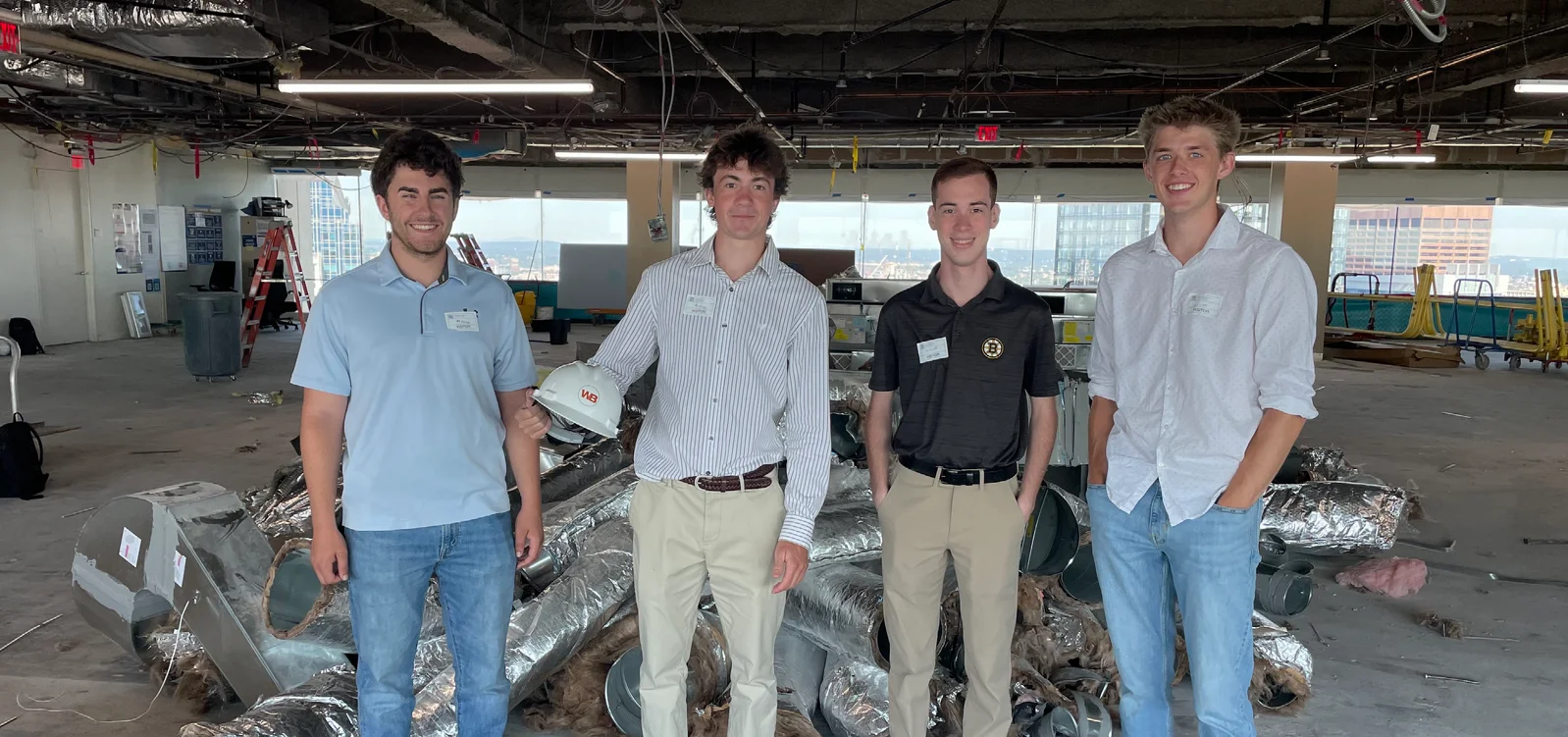 Some of our interns getting a first-hand look at the construction process 2025/09/Internship-Program-Boston-Interns-on-Site-2025.png Some of the Boston intern class of 2025 hitting the ground running with their first site visit!